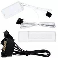 fan 120mm lian li - Lian Li UNI FAN TL Wireless 120mm ARGB 3-pack Balta (White) - 2 nuotrauka