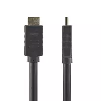 hdmi kabelis 10m - StarTech HD2MM10MA HDMI - HDMI 10m Juodas (Black) - 4 nuotrauka
