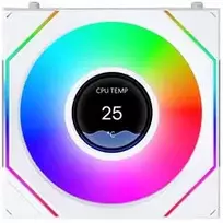 fan 120mm lian li - Lian Li UNI FAN SL-INF Flex Wireless ARGB Reverse 120mm 3 vnt. White - 3 nuotrauka