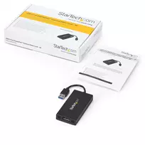 displayport kabelis 4k - StarTech USB 3.0 į DisplayPort 4K Juodas (USB32DP4K) - 5 nuotrauka