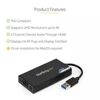 hdmi - Adapteris StarTech USB32HD4K - 2 nuotrauka