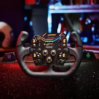 primus d - Asetek SimSports GT Vairo Ratas - Open D, Oda (Leather) - 2 nuotrauka