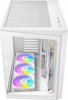 antec c5 - Antec C5 ARGB Midi-Tower, balta (White) - 3 nuotrauka