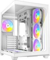antec c5 - Antec C5 ARGB Midi-Tower, balta (White) - 7 nuotrauka
