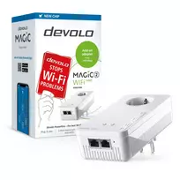elektros laidai kabeliai - Devolo Magic 2 WiFi Next 8610 (Juodas) - 4 nuotrauka