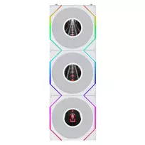 fan 120mm lian li - Lian Li UNI FAN TL LCD Flex Wireless ARGB PWM 120mm White 3 vnt. - 3 nuotrauka