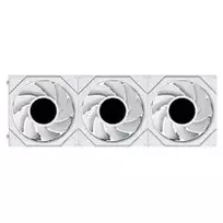 fan 120mm lian li - Lian Li Uni Fan TL LCD Flex Wireless ARGB PWM Reverse Blade 120mm White 3 vnt. - 2 nuotrauka