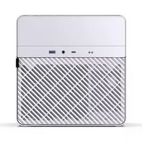 mini ventiliatorius - Jonsbo N2 Mini-ITX NAS kompiuterio korpusas - baltos spalvos - 2 nuotrauka