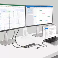 adapteris usb to hdmi - StarTech USB-C to Dual-HDMI Adapter / 109B-USBC-HDMI - 5 nuotrauka