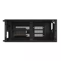 pc case - Lian Li x DAN Cases A4-H2O Mini PC korpusas, Mini-ITX, PCIe 5.0 Riser, Juodas (Black) - 3 nuotrauka