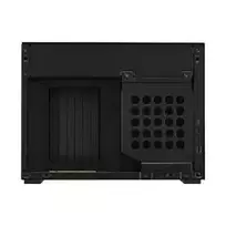 pc case - Lian Li x DAN Cases A4-H2O Mini PC korpusas, Mini-ITX, PCIe 5.0 Riser, Juodas (Black) - 4 nuotrauka