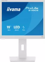 iiyama prolite - iiyama ProLite B1980S-W1 19", TN, SXGA, baltas (white) - 4 nuotrauka