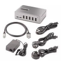 usb c 65w - StarTech 10-PORT USB-C HUB SELF-POWERED/DESKTOP/LAPTOP EXPANSION HUB - 2 nuotrauka