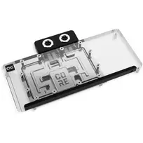 gpu ausintuvas - Alphacool Core RX 9070 Mercury GPU Wasserblock ARGB su Backplate - Akrylinis - 5 nuotrauka
