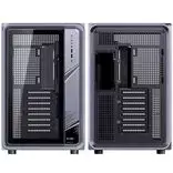 pc case - Jonsplus BO400 PC-kompiuterio korpusas, Midi-Tower, ATX, Tempered Glass – gunmetal pilkas - 3 nuotrauka