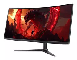 acer nitro - Acer Nitro XZ340CURX0bmiiphx 34", VA, UWQHD, 200Hz, lenktas - 5 nuotrauka