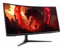 acer nitro - Acer Nitro XZ340CURX0bmiiphx 34", VA, UWQHD, 200Hz, lenktas - 6 nuotrauka