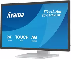 iiyama prolite - iiyama ProLite T2452MSC-W2AG 24", FHD, IPS, jutiklinis ekranas, baltas - 7 nuotrauka