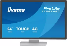 iiyama prolite - iiyama ProLite T2452MSC-W2AG 24", FHD, IPS, jutiklinis ekranas, baltas - 8 nuotrauka