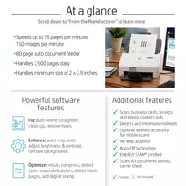 skeneriai - HP ScanJet Enterprise Flow 7000 s3 - 3 nuotrauka