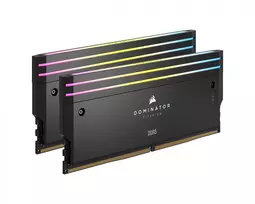 corsair ram 16gb - Corsair Dominator Titanium RGB Juodas (Black) DDR5 32GB (2x16GB) 6400MHz CL32 - 4 nuotrauka