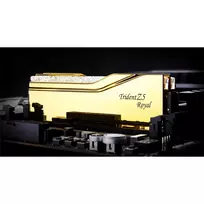 32gb ddr5 rgb ram 6000 - G.SKILL Trident Z5 Royal, DDR5, 32 GB, 6000 MHz, Auksinis (Gold) - 2 nuotrauka