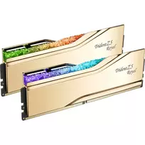 32gb ddr5 rgb ram 6000 - G.SKILL Trident Z5 Royal, DDR5, 32 GB, 6000 MHz, Auksinis (Gold) - 4 nuotrauka
