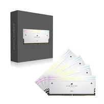 16 gb ram - Corsair Dominator Titanium RGB Baltas (White) DDR5 64GB (4x16GB) 6000MHz CMP64GX5M4B6000C36W - 8 nuotrauka
