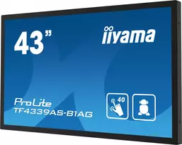 4k monitorius 42 - Iiyama ProLite TF4339AS-B1AG 43", jutiklinis (Touch) - 3 nuotrauka