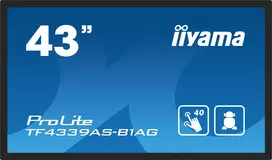 4k monitorius 42 - Iiyama ProLite TF4339AS-B1AG 43", jutiklinis (Touch) - 7 nuotrauka