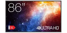 4k monitorius - Optoma N3861K 86", 4K Ultra HD, Juodas (Black) - 9 nuotrauka