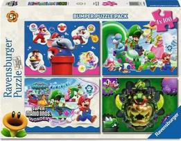 Ravensburger Super Mario Bros. Wonder, 4 x 100 det.