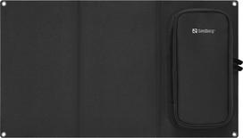 Sandberg SolarPanel 22W Powerbank 10000, 10000mAh, 22W, juodas