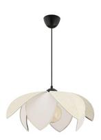 Opviq Peony Hazeran, E27, 1 x 40 W, balta/juoda