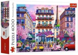 Trefl Spring in Paris, 136 x 96 cm, 4000 det.