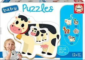 Educa 12 Months The Farm 17574, 2-4 det.
