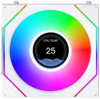 argb fan 120 mm - Lian Li UNI FAN SL-INF LCD FLEX Reverse Blade 120 mm White - 1 nuotrauka