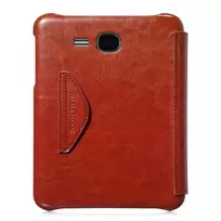 galaxy folder - Hoco "Galaxy Tab 3 Brown" Crystal - 2 nuotrauka