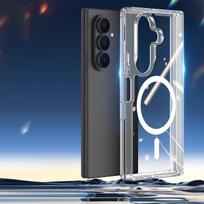 telefonai samsung galaxy - Dux Ducis Clin Mag dėklas Samsung Galaxy Z Fold 8 / Z Fold 7 suderinamas su MagSafe - Skaidrus (Transparent) - 5 nuotrauka