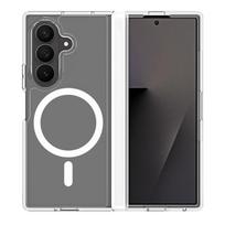 telefonai samsung galaxy - Dux Ducis Clin Mag dėklas Samsung Galaxy Z Fold 8 / Z Fold 7 suderinamas su MagSafe - Skaidrus (Transparent) - 9 nuotrauka