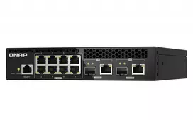 2.5gb ethernet -  QNAP QSW-M2108R-2C Switch Managed 8 port 2.5Gbps, 2 port 10Gbps SFP+/ NBASE-T - 3 nuotrauka
