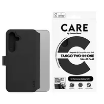 samsung s25 plus deklas - PanzerGlass "Feature Case Tango 2in1 Wallet Qi Compatible Galaxy S25" Black - 3 nuotrauka