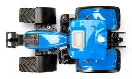 traktoriu modeliukai - SIKU FARMER New Holland T7.315 HD, mėlynas - 4 nuotrauka