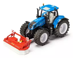 traktoriu modeliukai - SIKU FARMER New Holland T7.315 HD, mėlynas - 6 nuotrauka