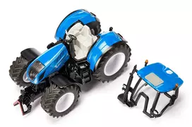 traktoriu modeliukai - SIKU FARMER New Holland T7.315 HD, mėlynas - 8 nuotrauka
