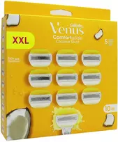 Gillette Venus ComfortGlide Coconut & Olay atsarginės galvutės, 10 vnt.