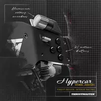 thrustmaster wheel add - Thrustmaster Hypercar Wheel Add-On Juodas (Black) Vairas su Pedalais (PC/PS4/PS5/Xbox/Xbox One) - 2 nuotrauka