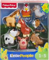 fisher price - Figūrėlių rinkinys Fisher-Price Little People Farm Animal Friends GFL21 - 1 nuotrauka