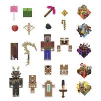 mattel - Advento kalendorius Mattel Minecraft JMP70, įvairių spalvų - 6 nuotrauka