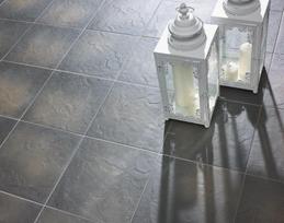 paradyz klinkeris - Klinkerio plytelės PARADYZ Semir Grafit, 30 x 30 x 0,85 cm, pilkas (Gray) - 2 nuotrauka